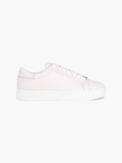 Calvin Klein Cipők HU654322 | Calvin Klein Bőr Női Sportcipő Rózsaszín
